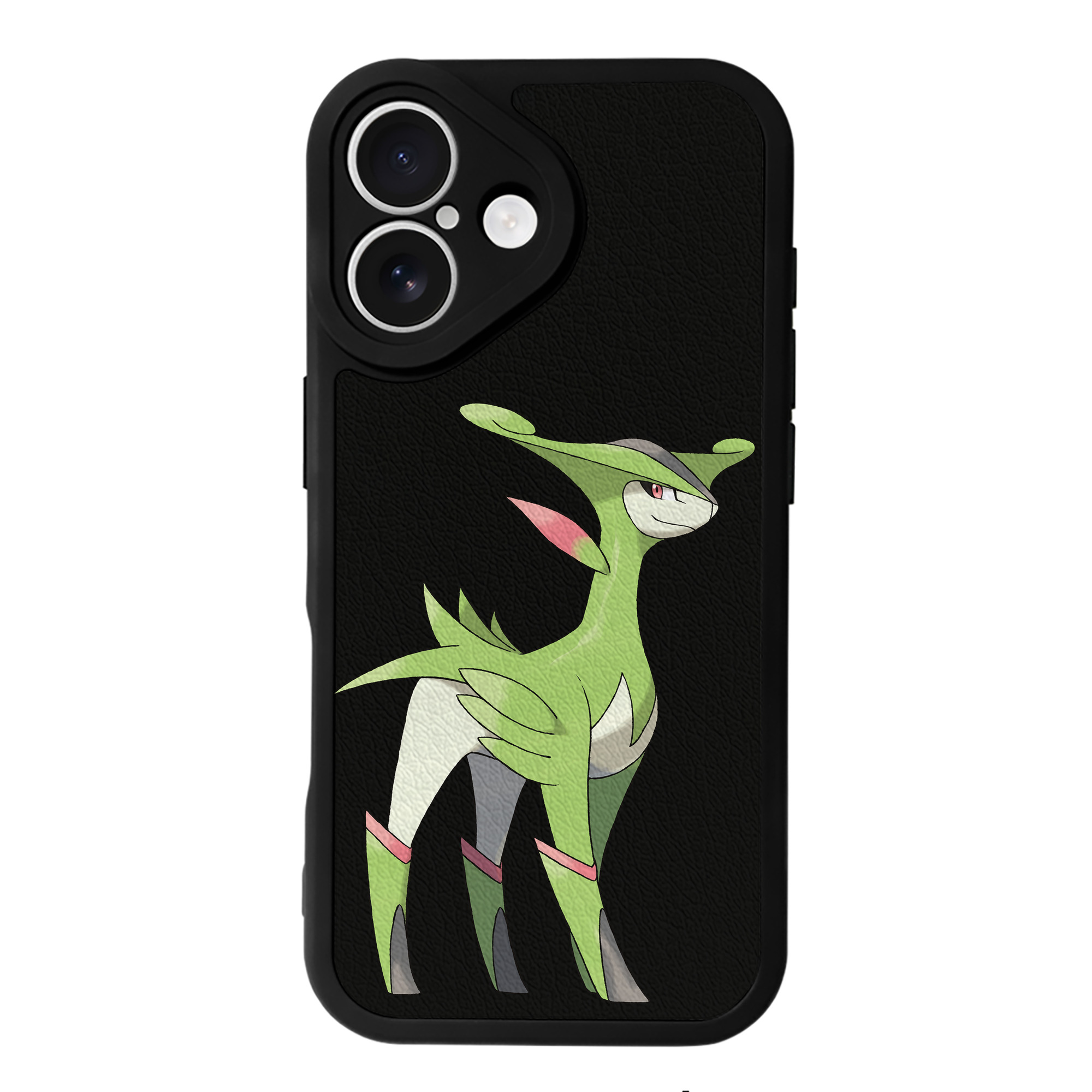 （画像用） ポケットモンスター Pokémon 【iPhone 16シリーズ対応】シリコンスマホケース（レザー調） 材質：シリコン